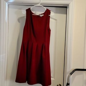 Calvin Klein burgundy dress